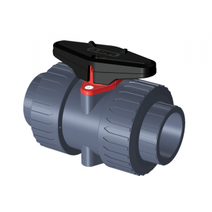 Vannes à boisseau sphérique PVC-U