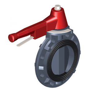 Vanne à papillon PVC-U