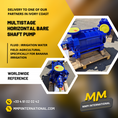 MMPI International : Delivery of a MULTISTAGE HORIZONTAL CENTRIFUGAL PUMP
