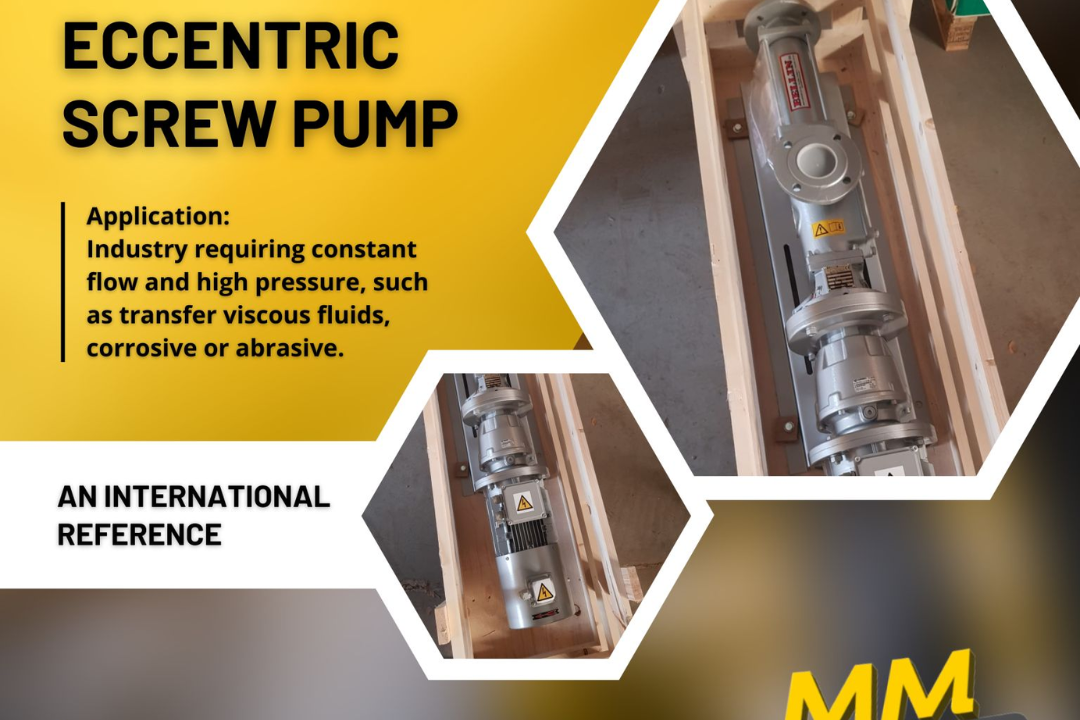 MMPI International : Delivery of an Eccentric Screw Pump to a customer in Africa.