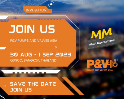 MMPI International at Pumps & Valves Asia exhibition in Bangkok